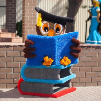 Топиари  Сова на книге 150х110х95 см