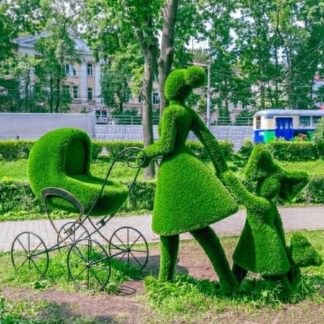 Топиари Композиция Мама с детьми